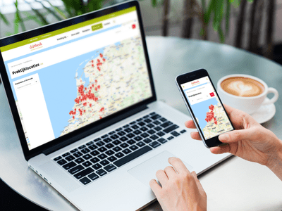 Zoeken met Google kaarten toevoegen