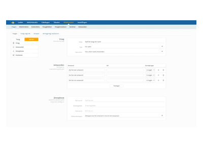 Eigenschappen Webshop